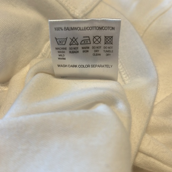 Odlo 1/4 Zip White Long Sleeve Base layer Shirt with Floral Collar Pattern Sz M - Picture 11 of 12